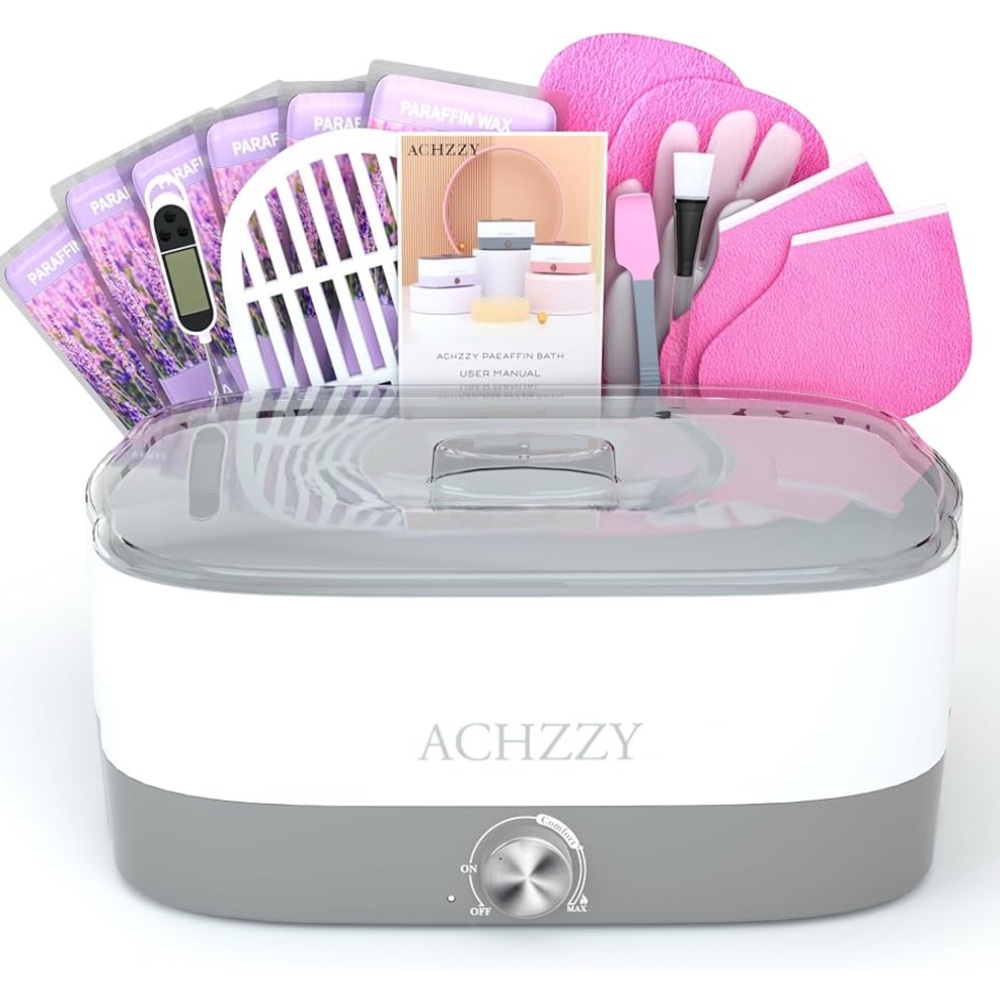 Achzzy Paraffin Wax Warmer for Hand and Feet 
4000ml Home Spa Injury Recovery